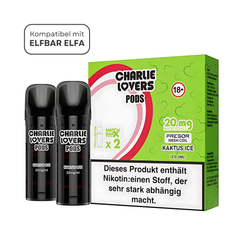 Charlie Lovers Pods - Kaktus Ice | 2 Stück | ELFA kompatibel