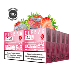 *NEU* Elfbar ELFA Pods - 10x Strawberry Ice | Spar Paket