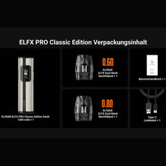 ELFX Pro | Pod Kit | Cowboy Brown