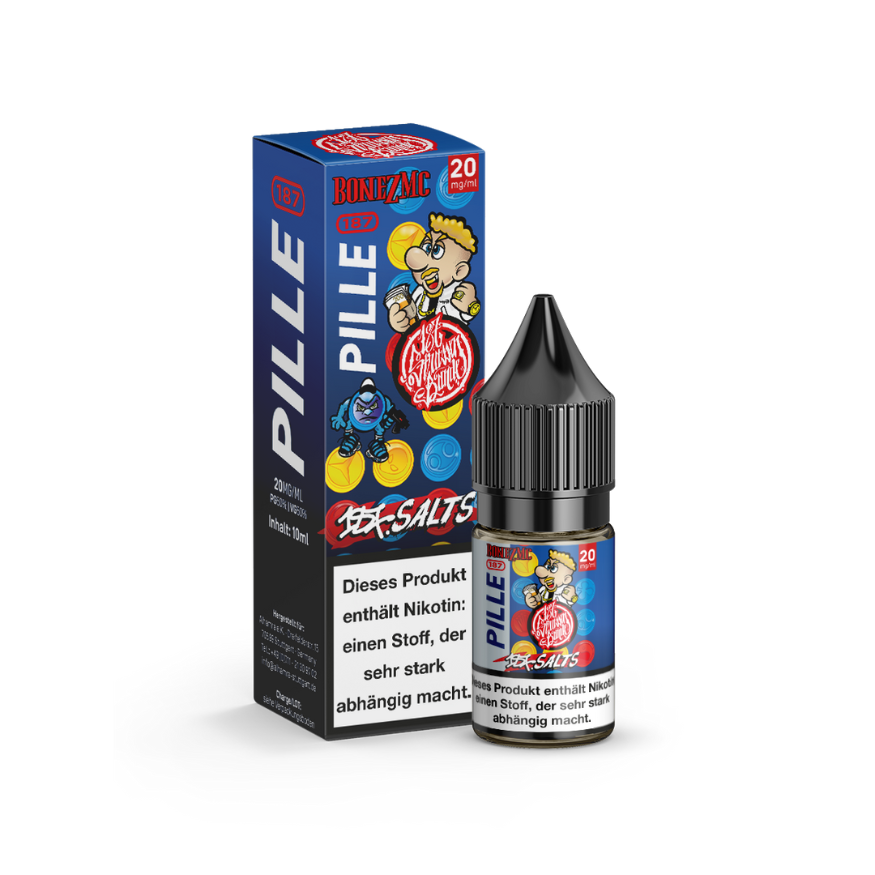 187 Salts - Pille Bonez MC | Liquid | 20mg