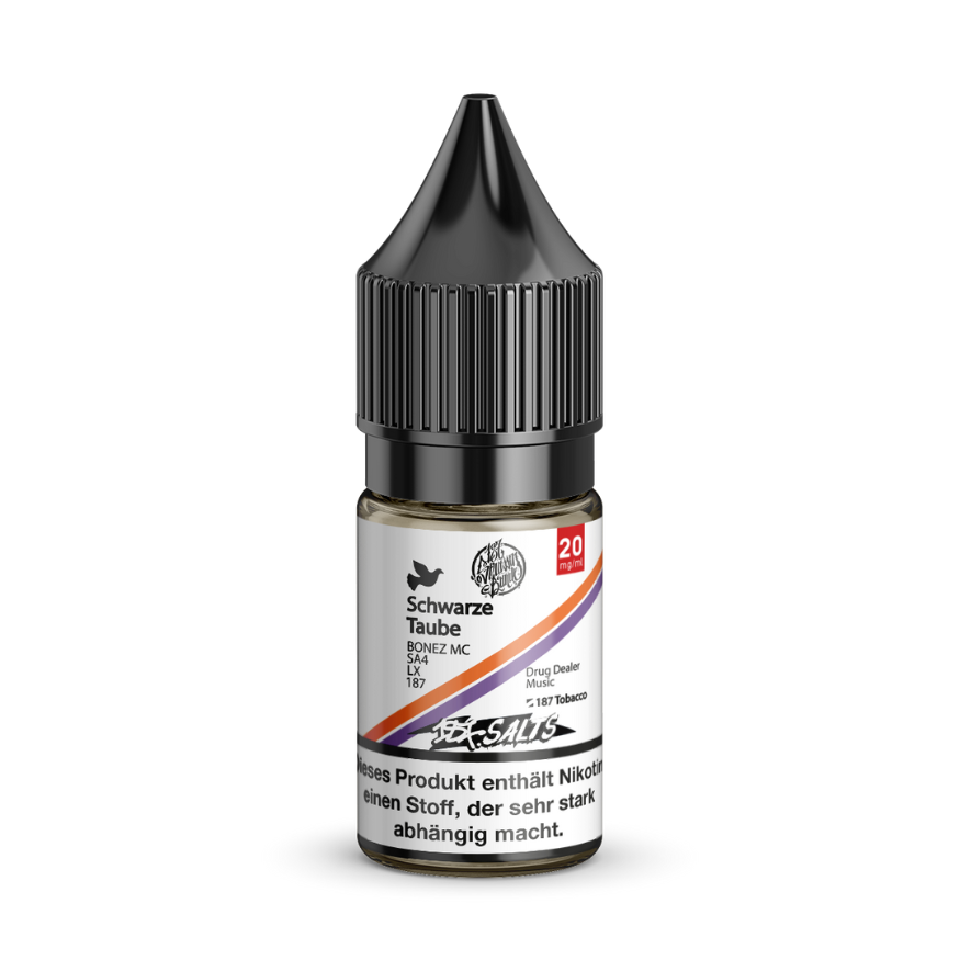 187 Salts - Schwarze Taube | Liquid | 20mg