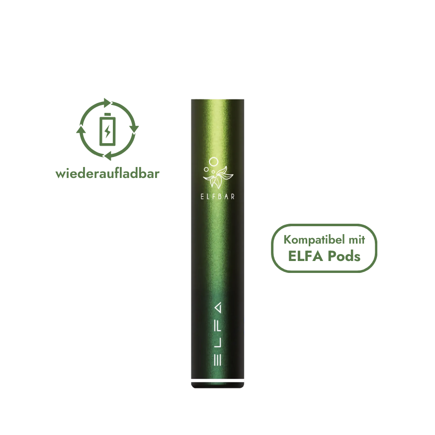 ELFA - Akku - Aurora Green – ELFA Store
