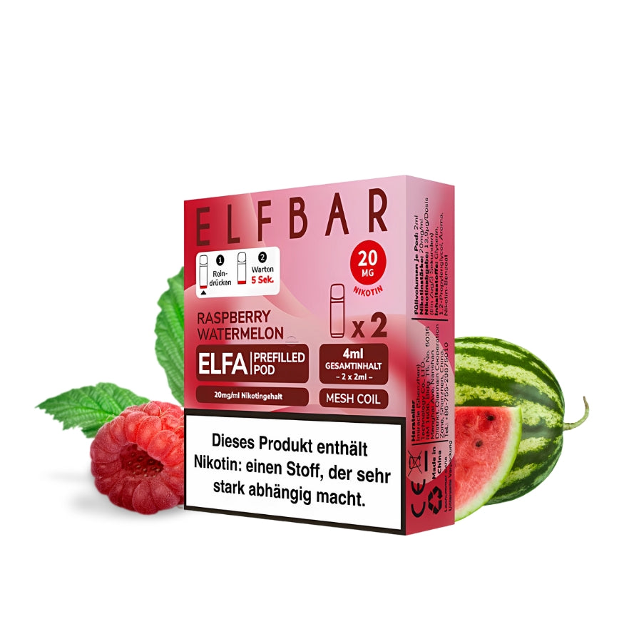 ELFA Pods - Raspberry Watermelon (2 Stück)