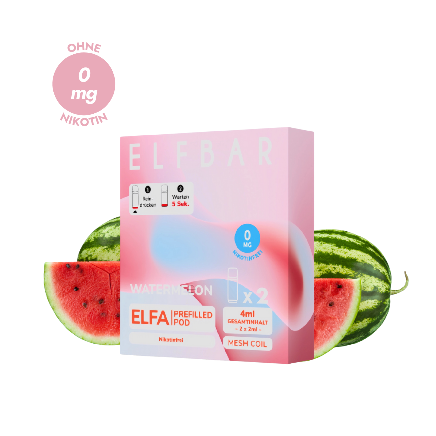 ELFA Pods | Nikotinfrei - Watermelon (2 Stück)