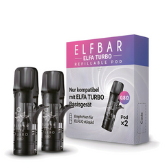 ELFA Turbo - 0.8 Ohm | Refillable Pods (2 Stück)