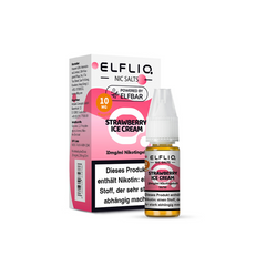 ELFLIQ - Strawberry Ice Cream | Liquid | 10mg