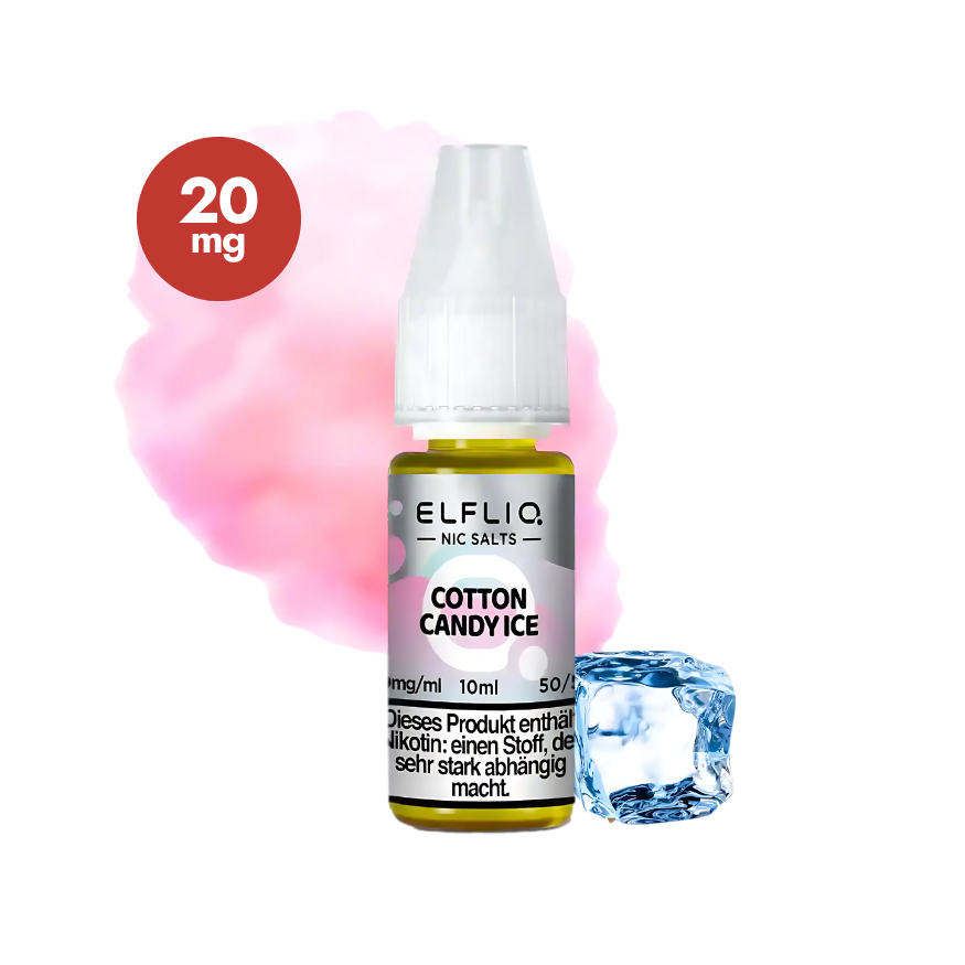 ELFLIQ - Cotton Candy Ice | Liquid | 20mg - ELFA Store