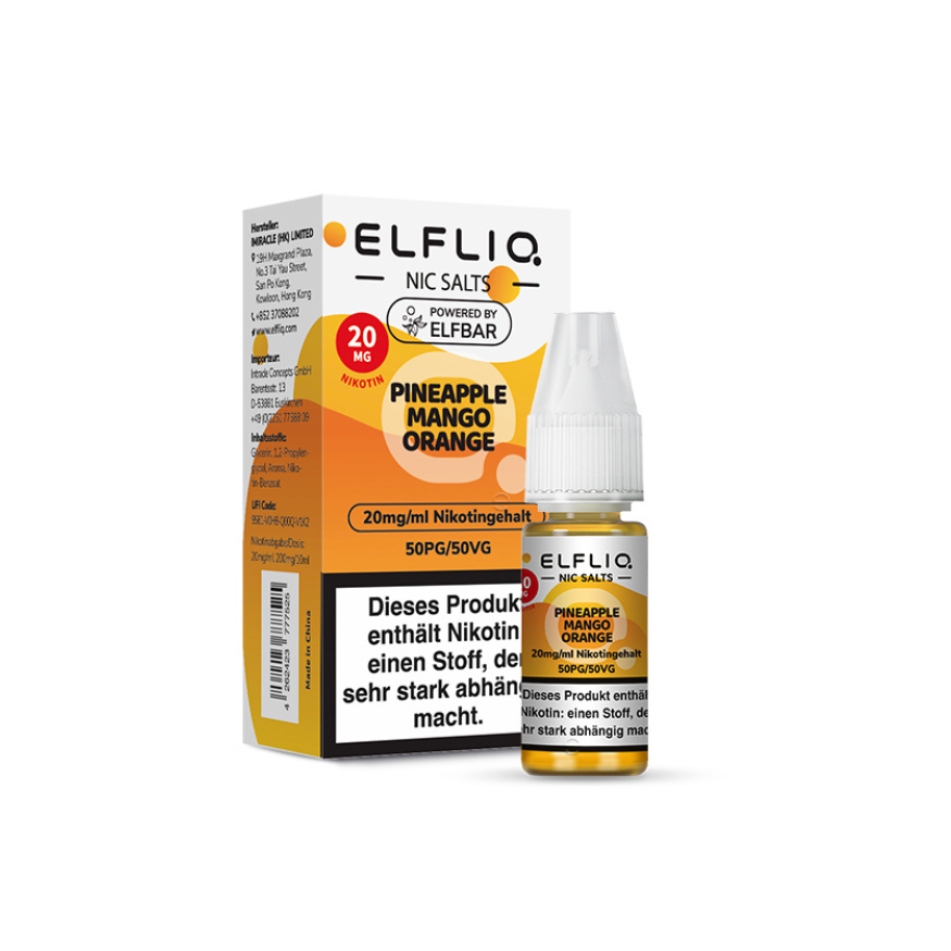 ELFLIQ - Pineapple Mango Orange | Liquid | 20mg