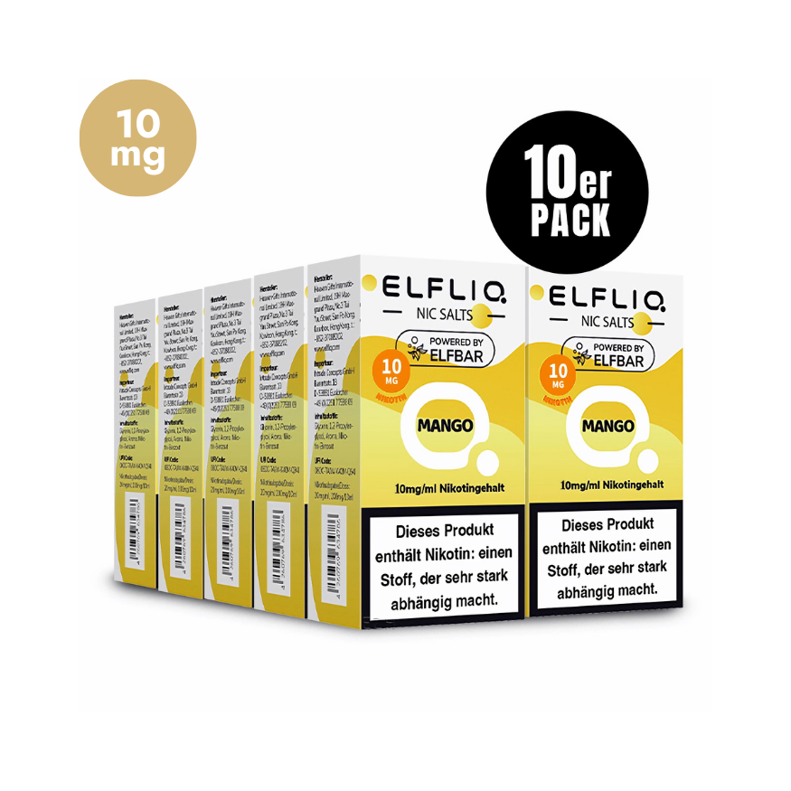 ELFLIQ - 10x Mango | Liquid | Spar Bundle