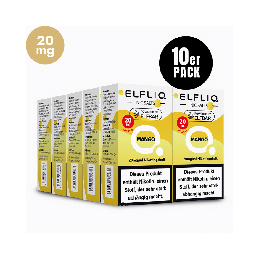 ELFLIQ - 10x Mango | Liquid | Spar Bundle