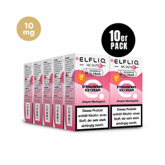 ELFLIQ - 10x Strawberry Ice Cream | Liquid | Spar Bundle