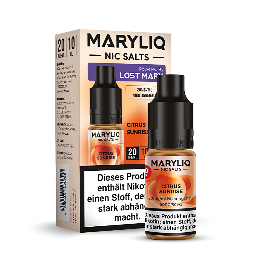 MARYLIQ - Citrus Sunrise | Liquid | 20mg