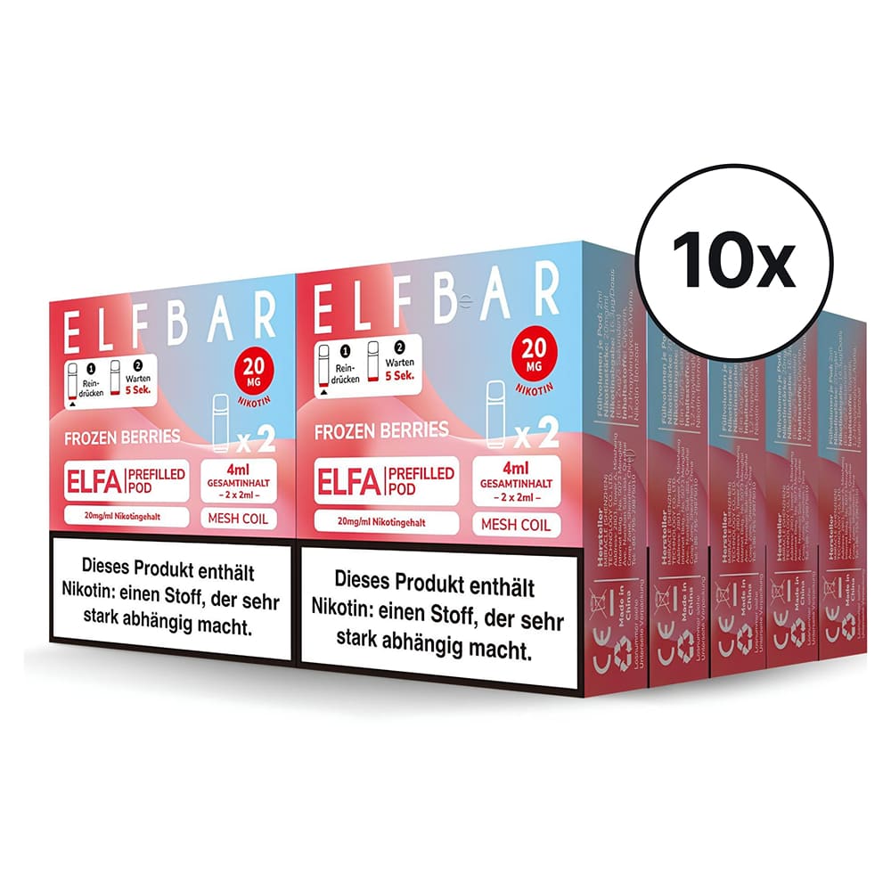 Elfbar ELFA Pods - Frozen Berries | Spar-Bundle