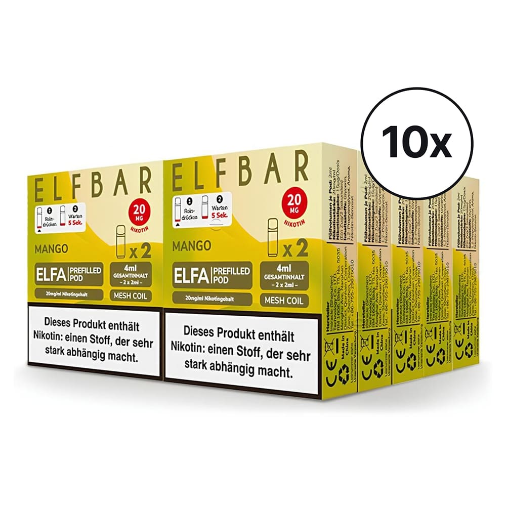 Elfbar ELFA Pods - Mango | Spar-Bundle