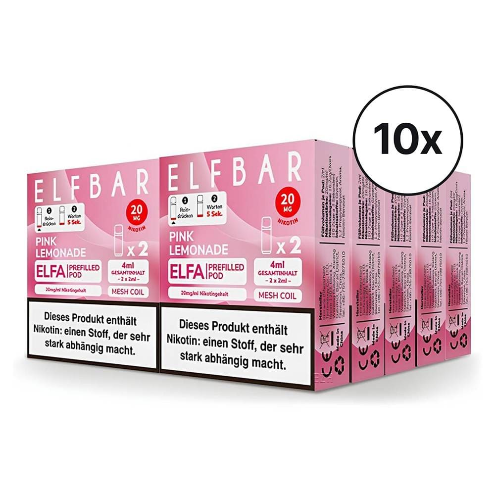Elfbar ELFA Pods - Pink Lemonade | Spar-Bundle