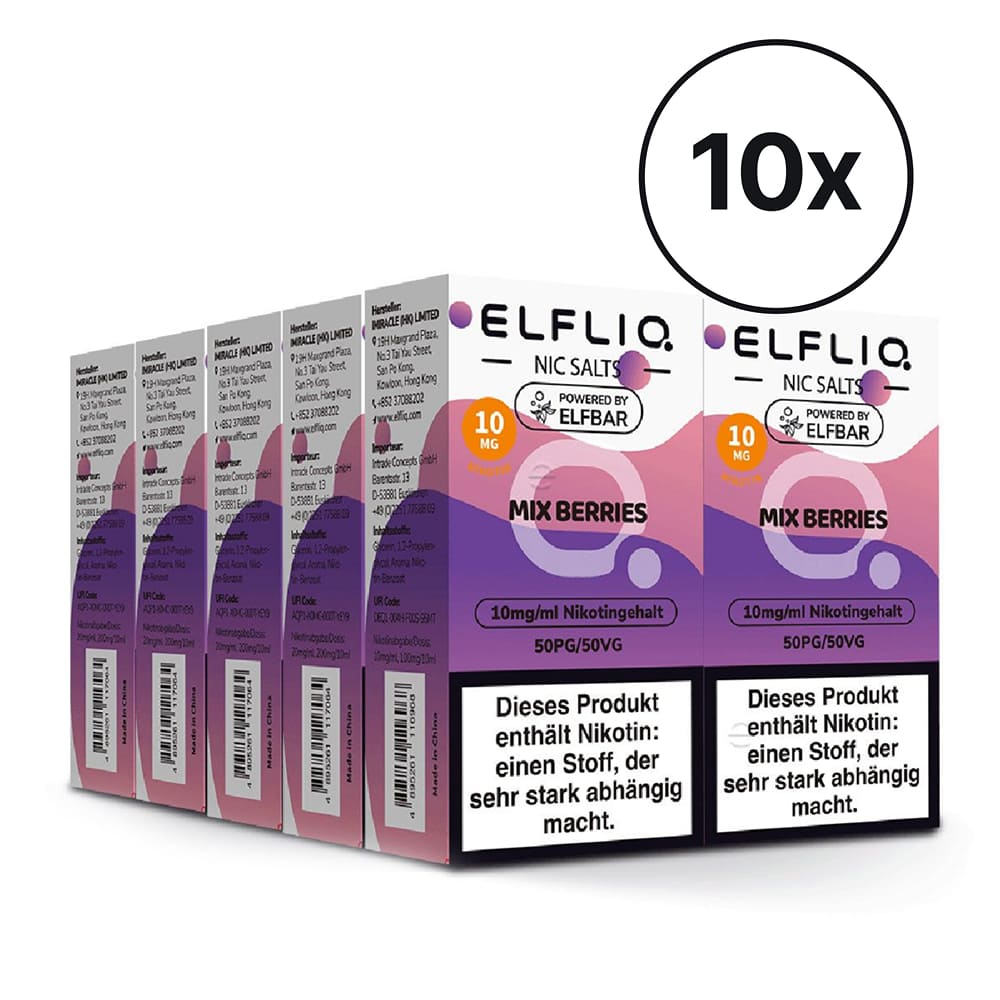 Elfbar ELFLIQ - Mix Berries | Spar-Bundle