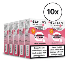 Elfbar ELFLIQ - Strawberry Ice Cream | Spar-Bundle