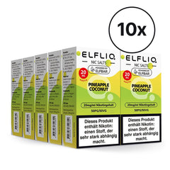 Elfbar ELFLIQ - Pineapple Coconut | Spar-Bundle