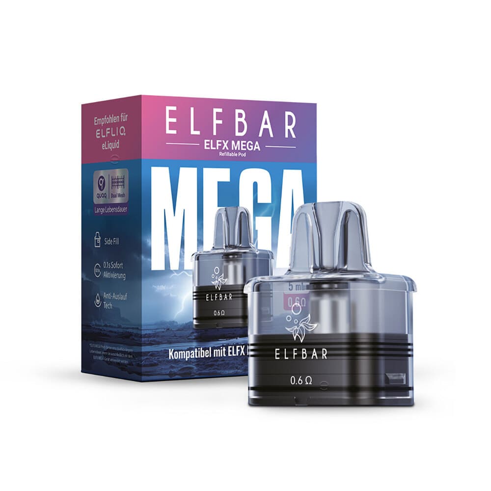 Elfbar ELFX Mega Refillable Pod – 5 ml