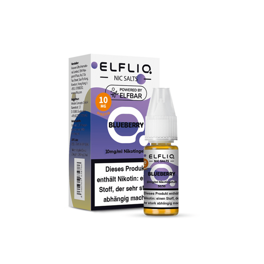 ELFLIQ - Blueberry | Liquid | 10mg - ELFA Store