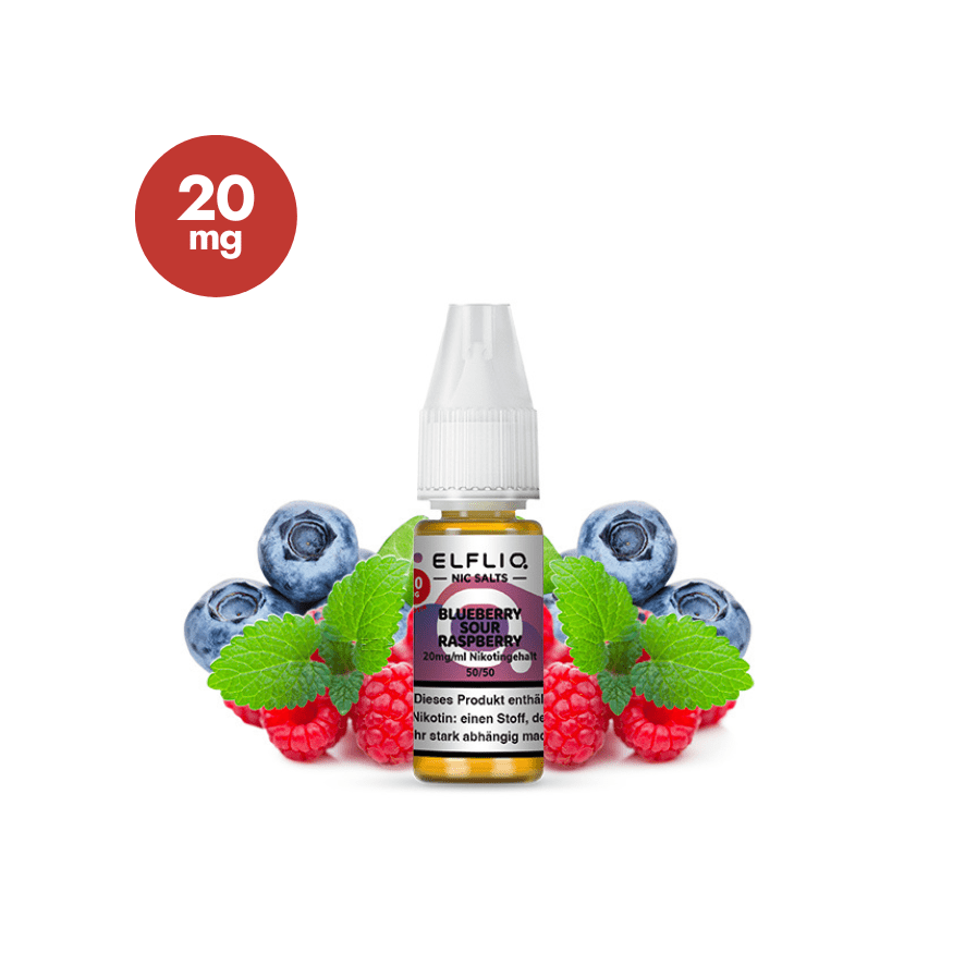 ELFLIQ - Blueberry Sour Raspberry | Liquid | 20mg - ELFA Store