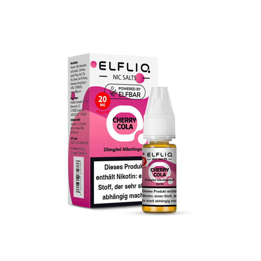 ELFLIQ - Cherry Cola | Liquid | 20mg - ELFA Store