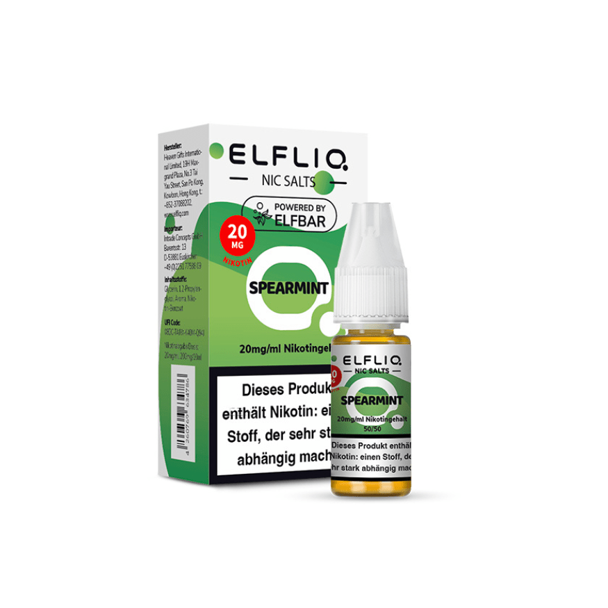 ELFLIQ - Spearmint | Liquid | 20mg - ELFA Store